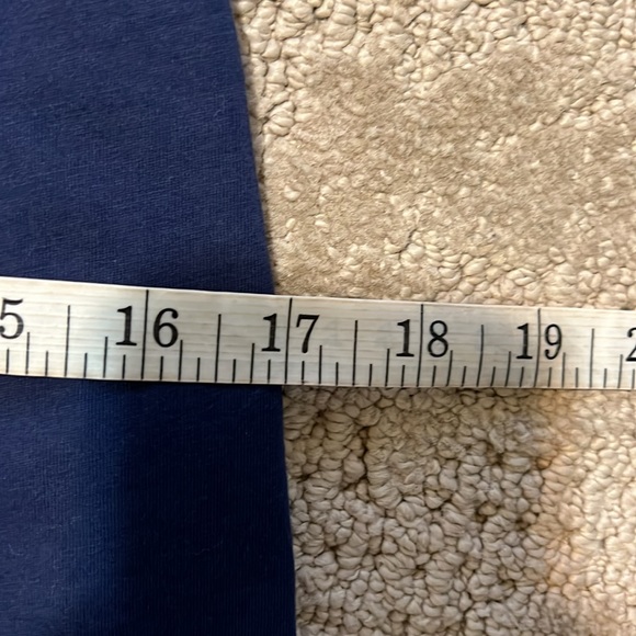 Lilly Pulitzer Marina Navy/White Soutache Trim Cotton Knit Pullover Dress XS - Picture 9 of 14